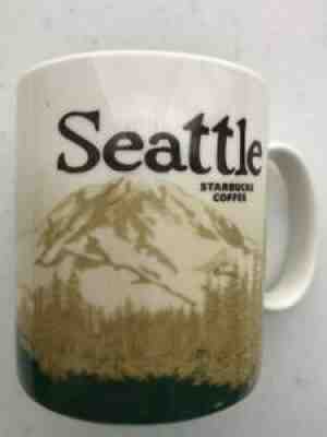 STARBUCKS MUG_Seattle 1st Version 2008 Collector Series 16 fl oz GS 6 E - Sold on eBay Aug 10, 2021 for $69.50