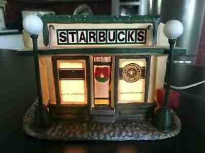 Starbucks Coffee 1st Store Replica Pike Place Market Lighted Ceramic Collectible - Sold on eBay Jul 11, 2021 for $59.99