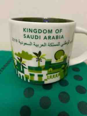 Starbucks YAH Saudi Arabia National Day 2019 new with SKU sticker -1 mug - Sold on eBay Aug 25, 2021 for $55.00