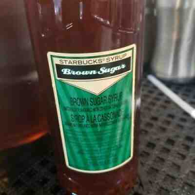 Starbucks Brown Sugar Syrup. 1 Liter fresh/sealed bottle + Recipe card incuded - Sold on eBay Jun 22, 2021 for $49.89