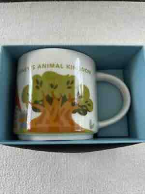 Starbucks Disney Parks you are here mug Version 1 2015 Animal Kingdom - Sold on eBay Aug 23, 2021 for $49.00
