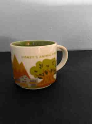 Starbucks You Are Here 14 oz Disney Parks Animal Kingdom Mug Version 1 Rare - Sold on eBay Aug 28, 2021 for $43.00