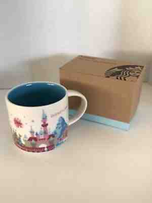 Retired Starbucks You Are Here Disneyland Mug 1st Ed./Version 2015 Disney Parks - Sold on eBay Aug 21, 2021 for $41.00