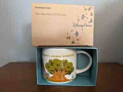 Starbucks You Are Here 14 oz Disney Animal Kingdom Mug Version 1 Rare w/Box - Sold on eBay Sep 02, 2021 for $41.00