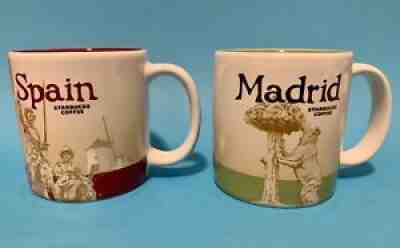Starbucks Global Icon Series Demitasse Set 3oz ~ 2013 MADRID & SPAIN Excellent - Sold on eBay Sep 07, 2021 for $21.95