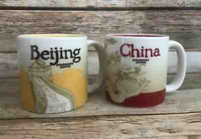 Set Starbucks Mugs Demi China & Beijing Demitasse 3oz Mug Cup Global Icon Series - Sold on eBay Sep 01, 2021 for $18.00