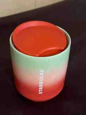 STARBUCKS Ombre 2020 Holiday Pearl, Red & Green OmbrÃ© Ceramic Mug- 8 oz - Sold on eBay Jul 18, 2021 for $6.50