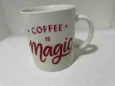 Starbucks Coffee Is Magic LARGE 28 Oz Coffee Mug Cup Red White Collectible - Sold on eBay Aug 08, 2021 for $6.00