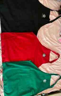Starbucks aprons Black coffee master, red, greenÂ  - Sold on eBay Sep 09, 2021 for $55.00