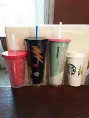 Starbucks Cups: Glitter Christmas, Stitch Love, Red, Black with Straws - Sold on eBay Sep 12, 2021 for $142.50