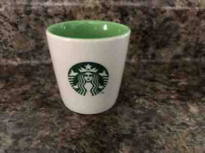 Starbucks Coffee Espresso White Shot Glass Classic Siren Mermaid - Sold on eBay Aug 21, 2021 for $10.00