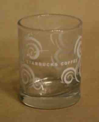 Starbucks Coffee 2oz Measuring Glass White Swirls Pattern Small Shot Measure Cup - Sold on eBay Aug 16, 2021 for $19.99