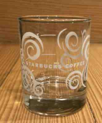 Starbucks Barista Espresso Shot Glass 1 Oz. 2 Oz. Swirl Design Clear Glass White - Sold on eBay Sep 07, 2021 for $17.99