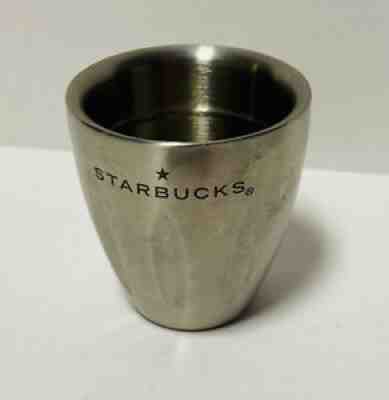 Starbucks Expresso Shot Glass Cup Stainless Steel Insulated - Sold on eBay Jun 19, 2021 for $8.37