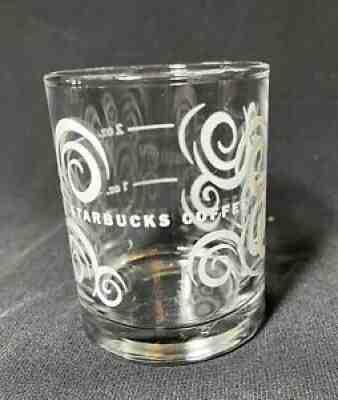 Starbucks Aroma Swirl Espresso Shot Glass 1oz & 2oz Indicators - Sold on eBay Jul 24, 2021 for $13.50