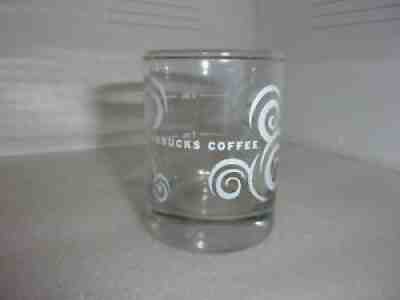 Starbucks Swirl Espresso Shot Glass - Sold on eBay Aug 18, 2021 for $14.95