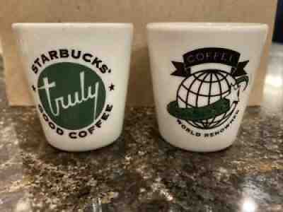 2 Starbucks Coffee Espresso Shot Glasses. â??Truly Good Coffeeâ? & â??World Renownedâ? - Sold on eBay Sep 05, 2021 for $8.50