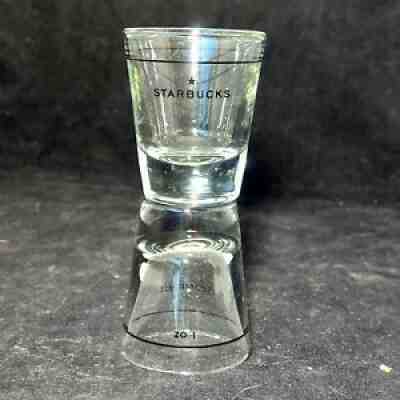 Starbucks Coffee Espresso Barista Black Line Star Shot Glass Demi Cup Mug 1oz - Sold on eBay Sep 03, 2021 for $19.95