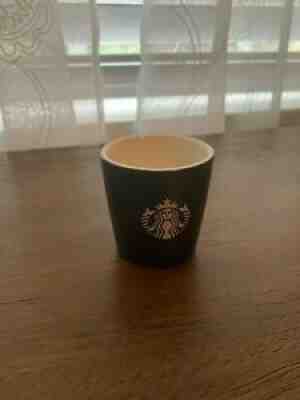 Starbucks Shot Glass Demi Cup Expresso Matte Black 2012 - Sold on eBay Jul 24, 2021 for $10.00