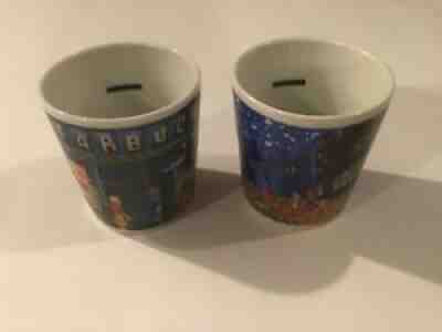 Lot of 2 - Starbucks Chaleur Shot Glasses, Storefront & Cafe Terrace by Burrows - Sold on eBay Jul 26, 2021 for $34.99