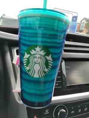 Starbucks summer 2021 turquoise stripe cold cup 16 oz,limited - Sold on eBay Jul 02, 2021 for $12.00