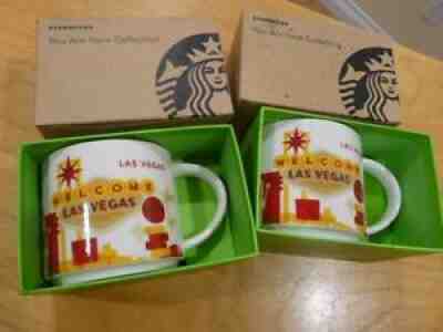 2 Starbucks You Are Here Las Vegas Welcome 2014 14 Mugs EUC - Sold on eBay Jun 19, 2021 for $15.99
