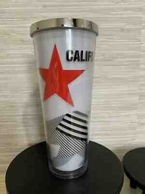 Starbucks 2014 2015 California Bear Tumbler Venti Acrylic Cold Cup Rare No Straw - Sold on eBay Sep 01, 2021 for $385.00