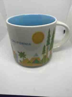 Starbucks CALIFORNIA You Are Here NEW 2014 mug - Sold on eBay Jun 27, 2021 for $9.99