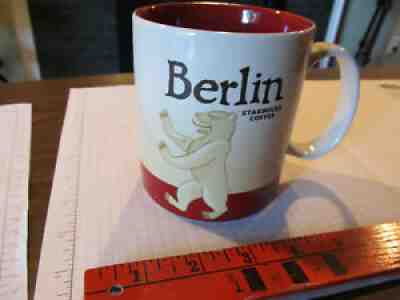 Starbucks 2014 Berlin Bear coffee mug - Sold on eBay Aug 23, 2021 for $14.99