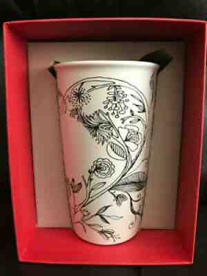 New Starbucks Floral Heart Dot Collection 2014 Ceramic Double Wall Tumbler - Sold on eBay Jun 21, 2021 for $39.95