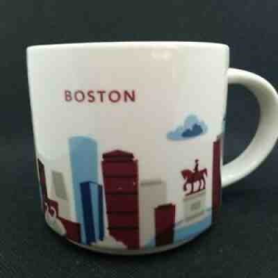 Starbucks Coffee Boston You Are Here Collector Series Coffee Cup 2014 - Sold on eBay Aug 08, 2021 for $9.38