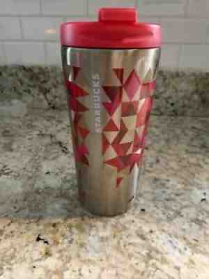 2014 Starbucks Coffee Metal Travel Tumbler Mug Silver 16.8 oz - Sold on eBay Sep 12, 2021 for $15.99