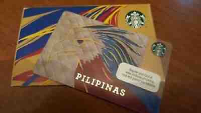 STARBUCKS Philippines 2014 National Gift Card EAGLE w/Match Envelope US Seller - Sold on eBay Jun 30, 2021 for $6.00