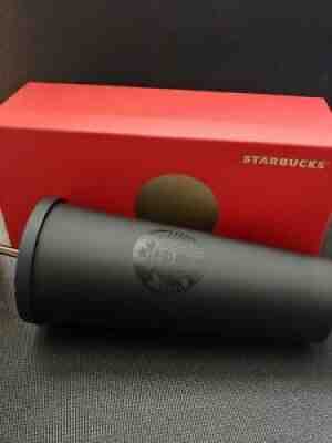 STARBUCKS 2014 BLACK MATTE ACRYLIC COLD CUP TUMBLER VENTI 24 OZ RARE HTF - Sold on eBay Aug 12, 2021 for $300.00