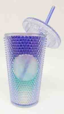 Starbucks 16oz Summer 2021 Mermaid Ombre Purple Turquoise Studded Tumbler NEW - Sold on eBay Aug 01, 2021 for $26.00
