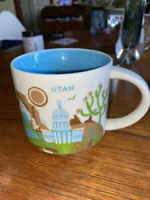 Utah 2014 Starbucks You Are Here Collection Mug 14 Oz In Excellent Condition - Sold on eBay Jun 19, 2021 for $5.24