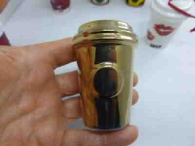 Starbucks 2014 Christmas Ornament Mini To Go Cup Gold Holiday Collectible - Sold on eBay Jul 30, 2021 for $5.00