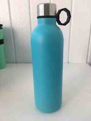 Starbucks Water Bottle New Stainless Steel 20 oz Turquoise Screw top - Sold on eBay Aug 29, 2021 for $16.99