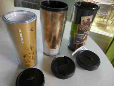 3 Starbucks Tumblers 2004 Winter Scene 2011 Gold Stars2012 Made By YouÂ  - Sold on eBay Jun 25, 2021 for $5.00