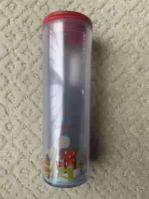 NEW Starbucks London Town Scene Tumbler Coffee Tea Travel Cup Red 16oz - Sold on eBay Aug 28, 2021 for $39.00