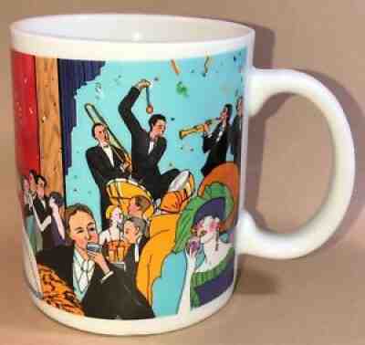 Starbucks Coffee Mug Chaleur Zengo Roaring 20s Party Dancing Jazz Band 12 oz - Sold on eBay Jun 29, 2021 for $18.99