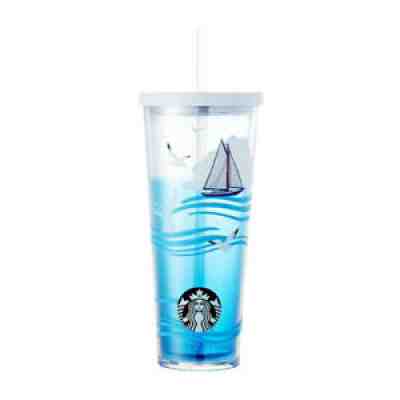 Starbucks Korea 2019 Ocean Scene Cold Cup 710ml - Sold on eBay Jun 17, 2021 for $69.99