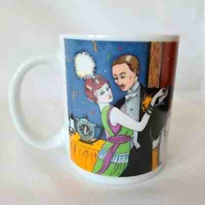 Starbucks Chaleur Zengo Coffee Mug Cup Cabaret Jazz Music Dancing 12 oz. - Sold on eBay Aug 18, 2021 for $9.53