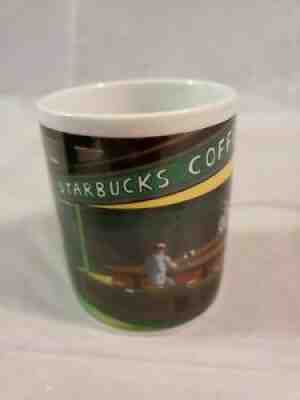 Vintage Starbucks Coffee Mug Cup By Chaleur Nighthawks Diner Scene D. Burrows - Sold on eBay Aug 04, 2021 for $9.99