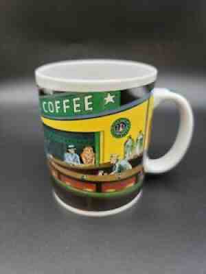 Rare Starbucks Diner Scene Art by Chalew - Sold on eBay Aug 15, 2021 for $6.95