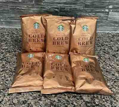 (6) Bags Starbucks Cold Brew Coffee Narino70 Sealed Bags - Sold on eBay Jun 25, 2021 for $41.99