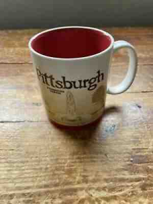 Starbucks Pittsburgh Mug 2011 Global Icon City Ceramic Coffee Cup 16oz - Sold on eBay Aug 07, 2021 for $12.00