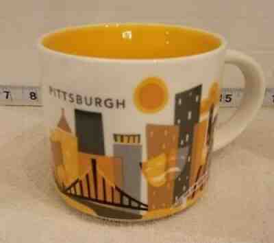 Starbucks 2013 Pittsburgh You Are Here Collection Coffee Mug 14oz. - Sold on eBay Sep 01, 2021 for $9.00