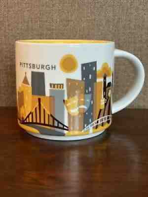 New Starbucks You Are Here YAH Pittsburgh Mug - Sold on eBay Sep 01, 2021 for $12.99