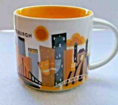 2015 STARBUCKS PITTSBURGH YOU ARE HERE COLLECTION COFFEE MUG 14oz - Sold on eBay Jul 21, 2021 for $12.00